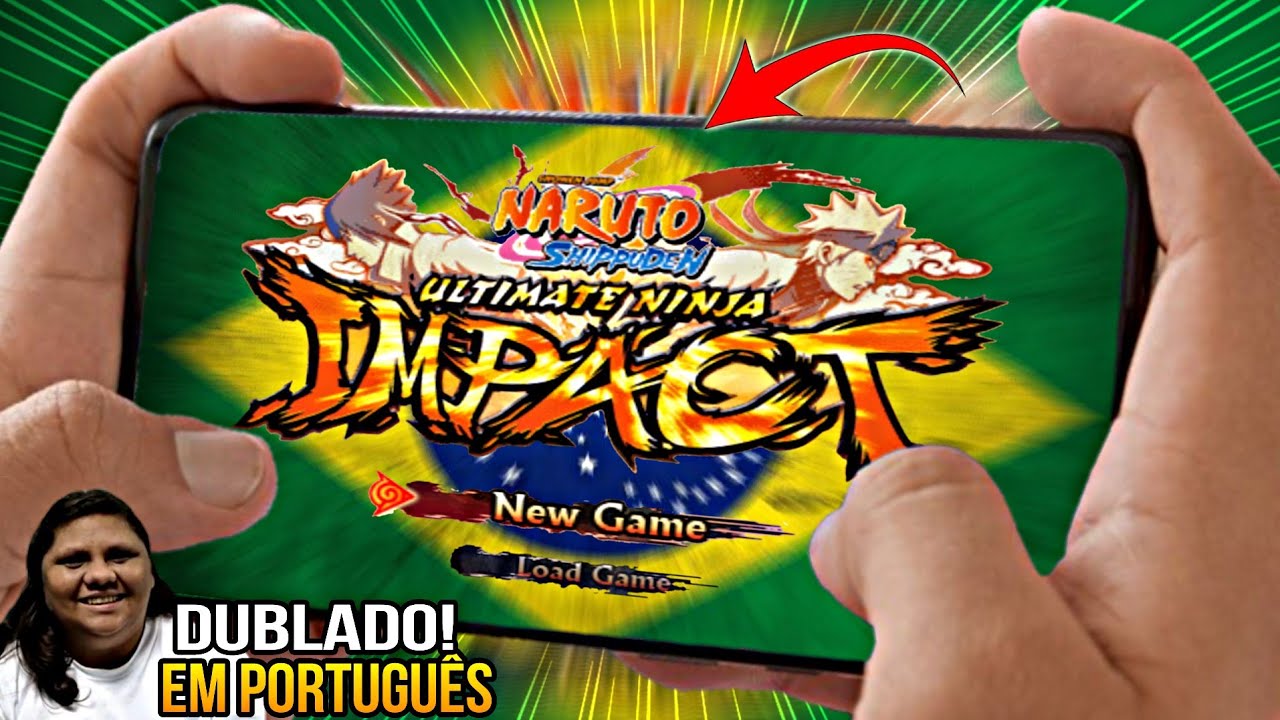Agora DUBLADO! Naruto Shippuden Ultimate Ninja IMPACT 2 (Mod) Remasterizado  ▷ Para CELULAR/PPSSPP 