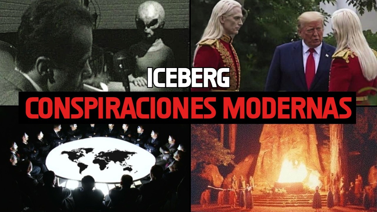 Miniatura del video: El Iceberg de las Conspiraciones más Extrañas del Mundo Moderno 👽| (teorias, misterios, secretos)