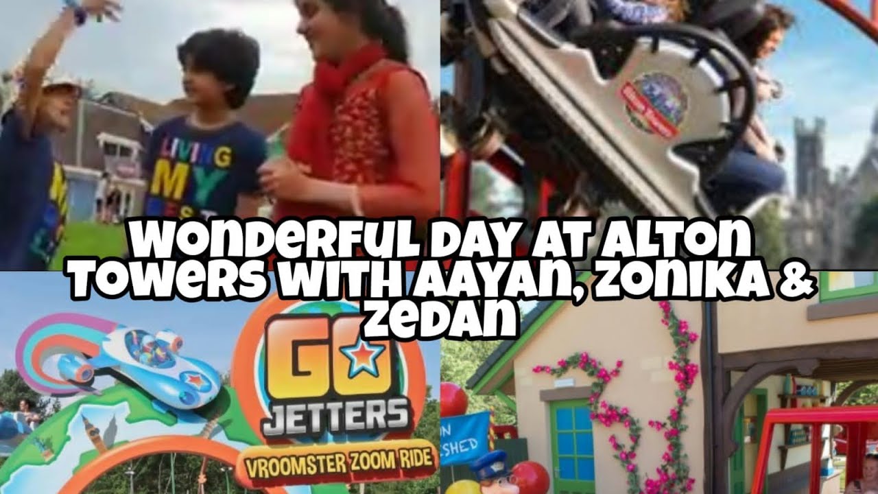 Alton Towers Review & Tour England UK Best Theme Park Vlog Imran