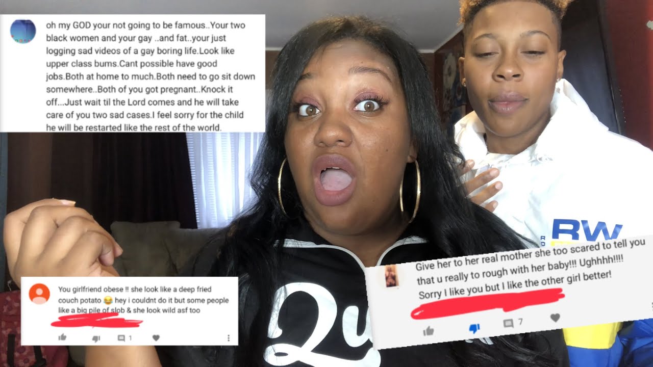 READING HATE COMMENTS!! (FUNNIEST VIDEO EVER!) | Myasha and Nadejah|