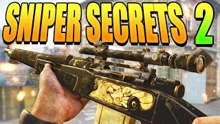 COD WW2 Secrets for Snipers! (How to Scope In Faster) | Sniper Nerf Kar98k & Lee Enfield Gameplay