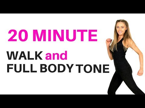 HOME WORKOUT - WALKING WORKOUT AND FULL BODY TONE - suitable for beginners workout and weight loss