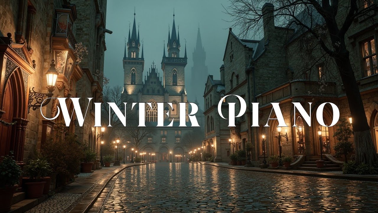Музыка Dark Academia | Готическая Зимняя Ночь - Меланхоличные Фортепианные и Скрипичные Элегии