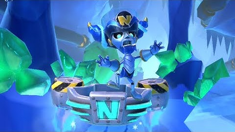 Crash Bandicoot: On the Run! - Frosty Robo Neo Cortex Boss Fight