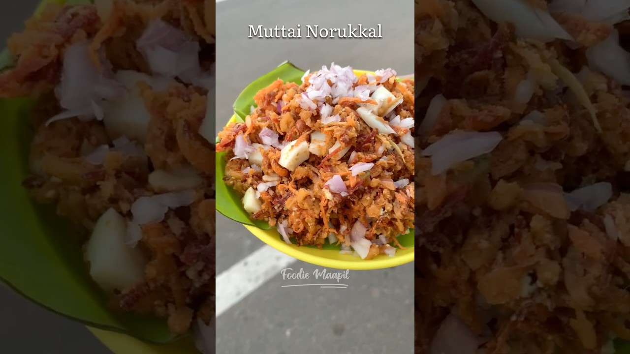 Salem famous muttai norukkal 🥳🤩 | 