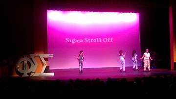 NSU Stroll Off 2016 Alpha Kappa Alpha Sorority, Inc