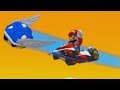 Mario kart ds blue shell ride on all 32 tracks