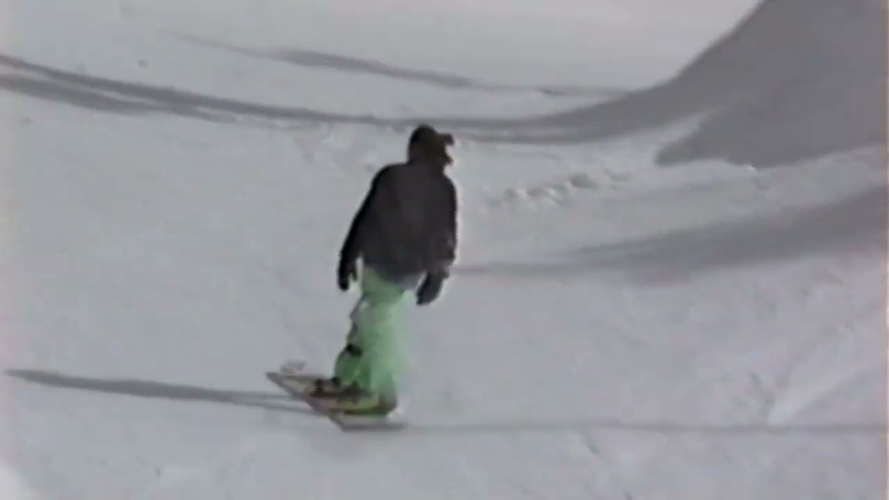 SHRED THE EDGE - 1989 Snowboard Video (c) Rise Shredding/Vasconcellos