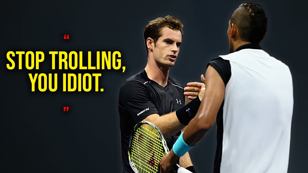 When Tennis Turns into a Circus! | Bored Kyrgios vs Andy Murray BIZARRE Match