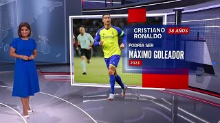 Cristiano Ronaldo podría convertirse en el máximo goleador de 2023 Resimi