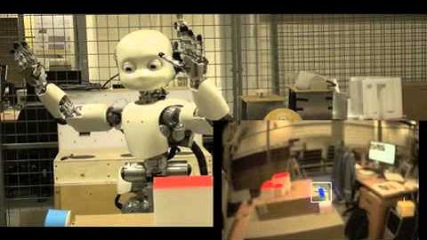 Development of visually triggered reaching and grasping on an iCub robot