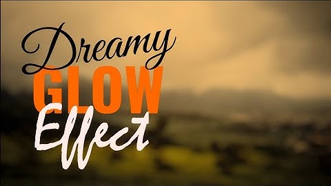 Golden glow effect in VN video editor || dreamy glow video effect