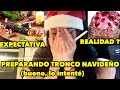 PREPARANDO TRONCO NAVIDEÑO 🎄 (SALE FATAL ME ODIO)