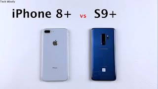 SAMSUNG S9+ vs iPhone 8 Plus Speed Test & Ram Management