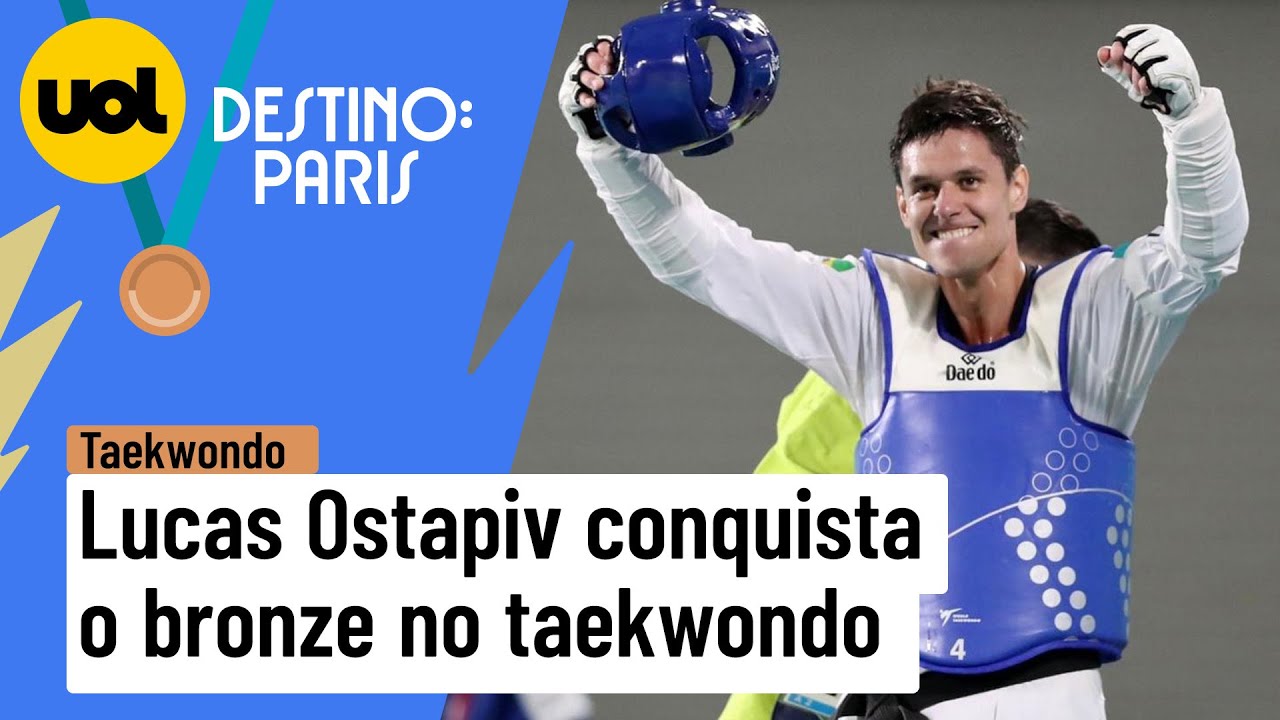 JOGOS PAN AMERICANOS  BRONZE PARA LUCAS OSTAPIV DO TAEKWONDO