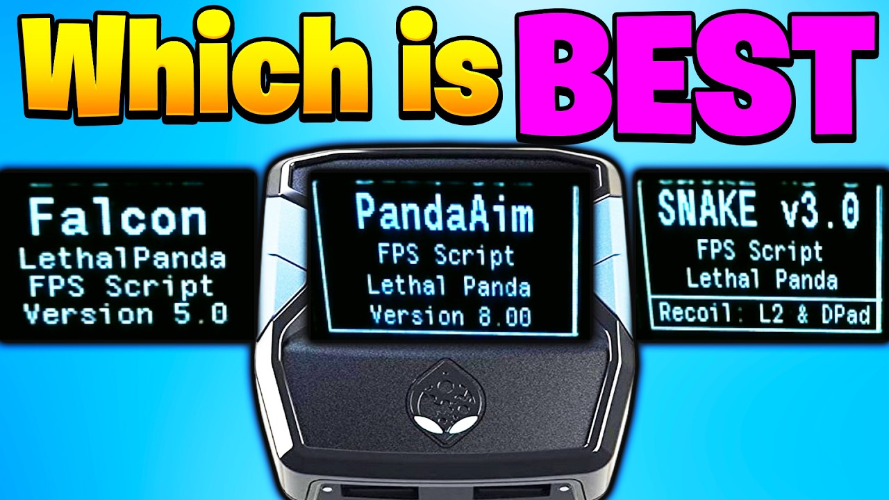 Which Cronus Zen Script is BEST for STICKY Aim? (Snake vs Falcon vs Pandaaim)