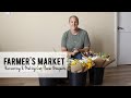 First Farmer's Market Selling Cut Flowers, Harvesting and Making Market Bouquets - SELL OUT!!!