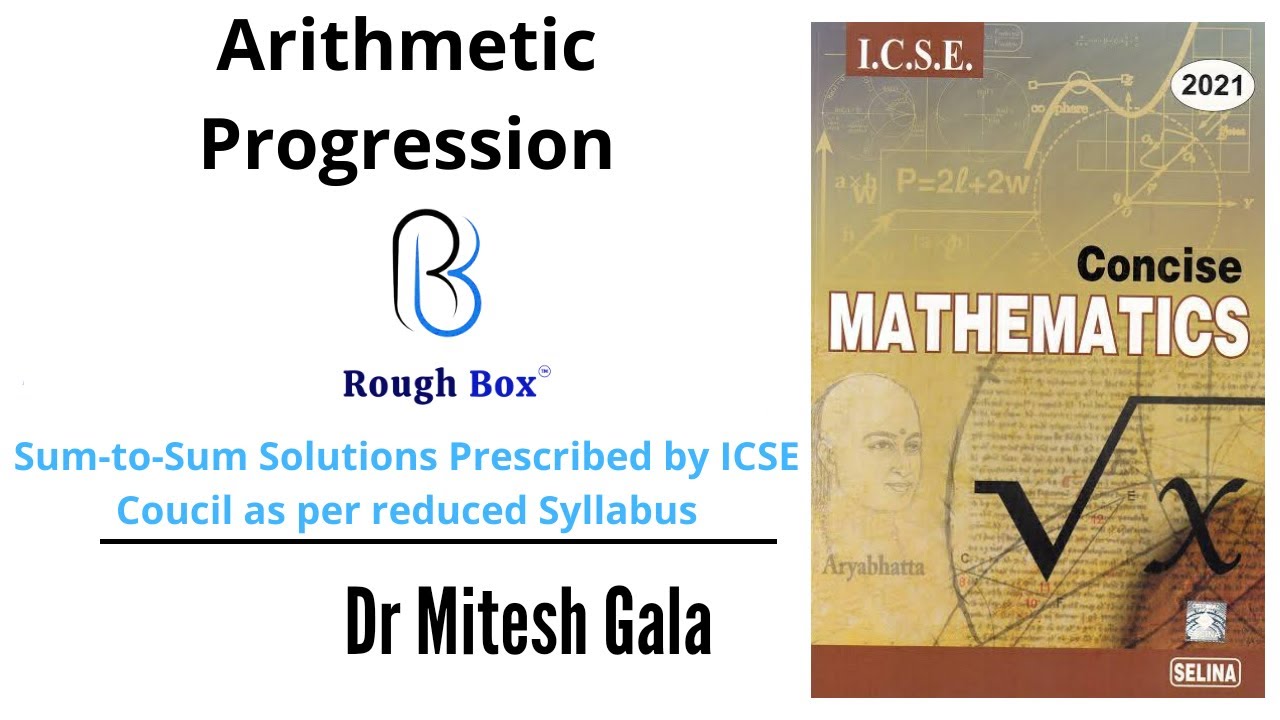 ARITHMETIC PROGRESSION Ch 10 Ex 10A Class 10 ICSE SELINA arithmetic-progression-ch-10-ex-10a-class-10-icse-selina