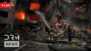 LIVE: Emergency Services Respond to Damage After Russian Overnight Attack on Kyiv | AH1G