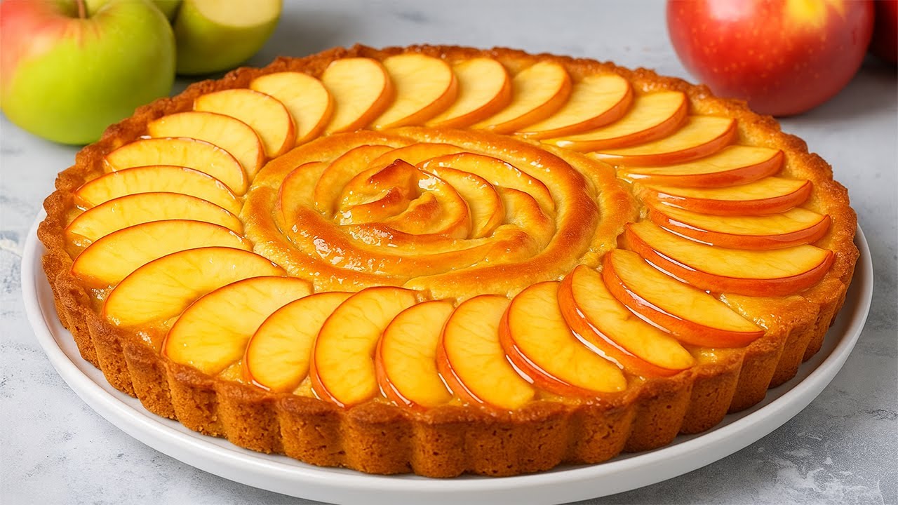 Знаменитый итальянский яблочный пирог, который тает во рту! Просто и вкусно!
