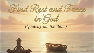 FIND REST AND PEACE IN GOD (BIBLE QUOTES) screenshot 2