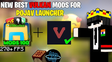 These Mods Are Insane 😱 | 200+ Fps Vulkan Mods For Pojav Launcher 🔥