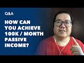 How Can You Achieve 100k per Month Passive Income?