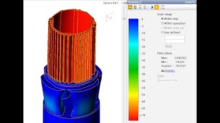 Mô phỏng đùn nhôm khuôn động cơ trên Qform (Aluminum Extrusion by Qform) - HaUI