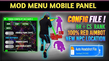 Free Fire Antiban Panel ☠️ Location + Aimbot Injector 🔥 |  Antiban All Rank Working | OB51 Updated