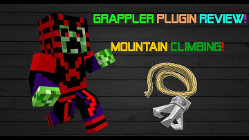 Minecraft | Plugin Review | Grappler Plugin!