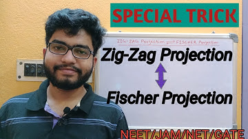 Special Trick To Convert Zig-Zag Projection To Fischer Projection And Vice-versa / Organic Chemistry