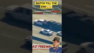 Impressive Challenger Hellcat Outrun The Chopper Throw Back