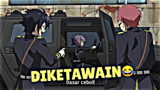 Ketika cewe pendek pengen coba nyetir mobil...🤣