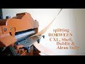 Splitting Horween CXL, Chevre Sully, Dublin, & Shell Cordovan on a Cobra Splitter