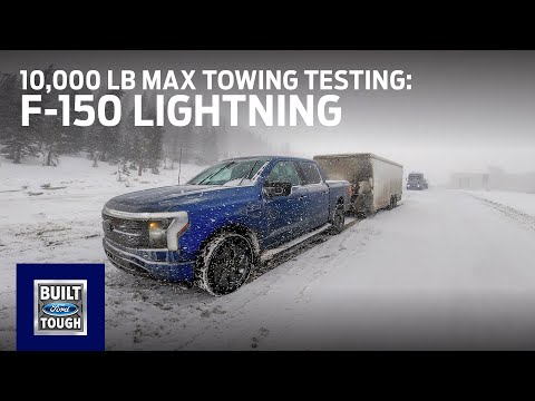 F-150 Lightning: 10,000 LB Max Towing Testing | Built Ford Tough | Ford