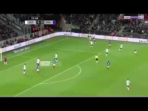 اهداف مباراة ألمانيا وفرنسا   مباراة دولية ودية شاشة كاملة تعليق عربي