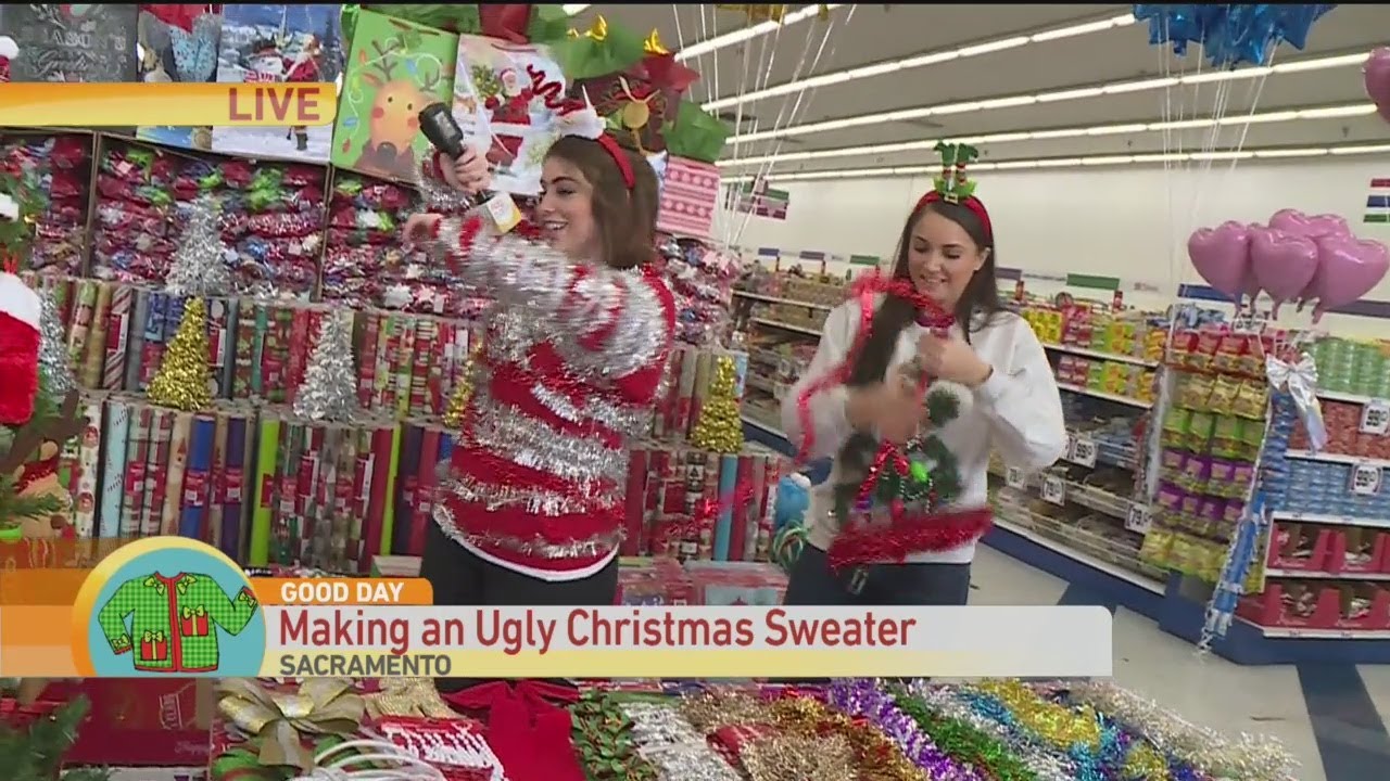 DIY Ugly Sweaters & Xmas Trees