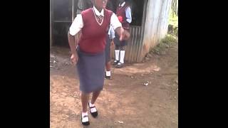 Kenyan Students Love Dancing