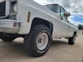 Chevy K5, K10 4x4 Squarebody front brake job; rotors and pads.