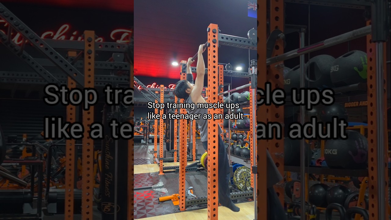 How to train for muscle up as an adult #calisthenics