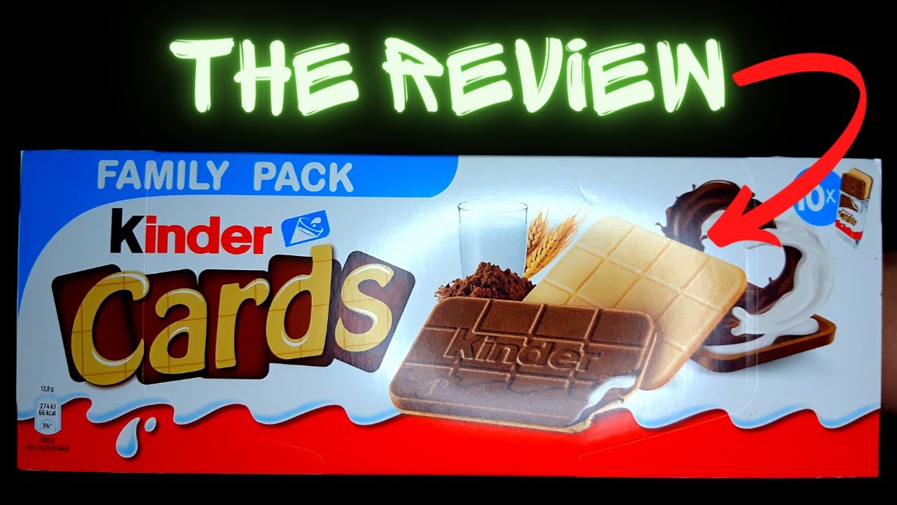 Kinder Cards Review/Test - YouTube