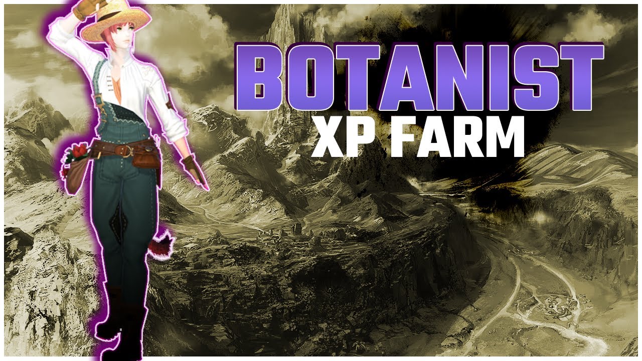 FFXIV How to Level Botanist 1 100 Fast & Easy Guide YouTube