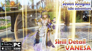 SKILL UPDATE VANESA!! KRUSIAL COY!! AFK ONLINE SK IDLE MAKIN MANTAB NEH DENGAN UGPHONE