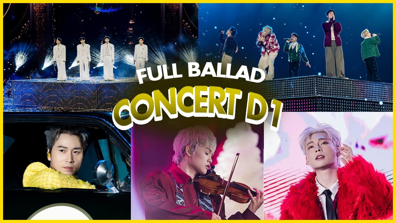 Những bản Ballad cực ngọt tại Concert Day 1 | Anh Trai Say Hi Mùa 2 [Fancam]