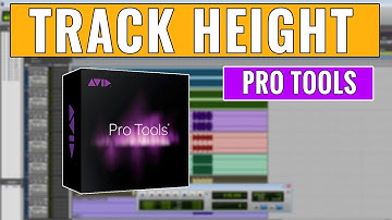 Track Height in Pro Tools -- OBEDIA.com Avid Pro Tools Training and Tech Support
