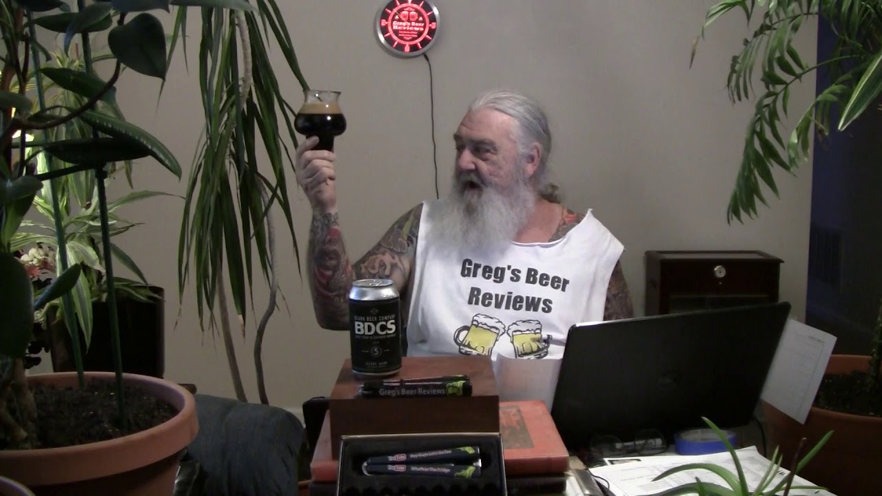 Beer Review # 3435 Ozark Beer Co 2019 BDCS Bourbon Stout