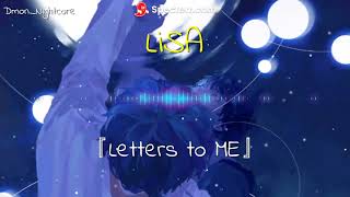 ◤Nightcore◢ ↬ Letters To Me - LiSA  [Male Version]