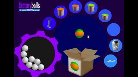 Factory Balls  100% Visual Walkthrough