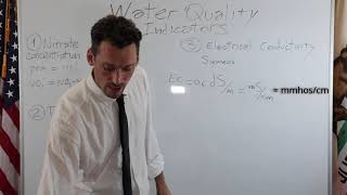 3 - Water Quality Indicators - Electrical Conductivity Units