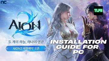 HOW TO INSTALL AION 2  GUIDE FOR PC - TAIWAN SERVER